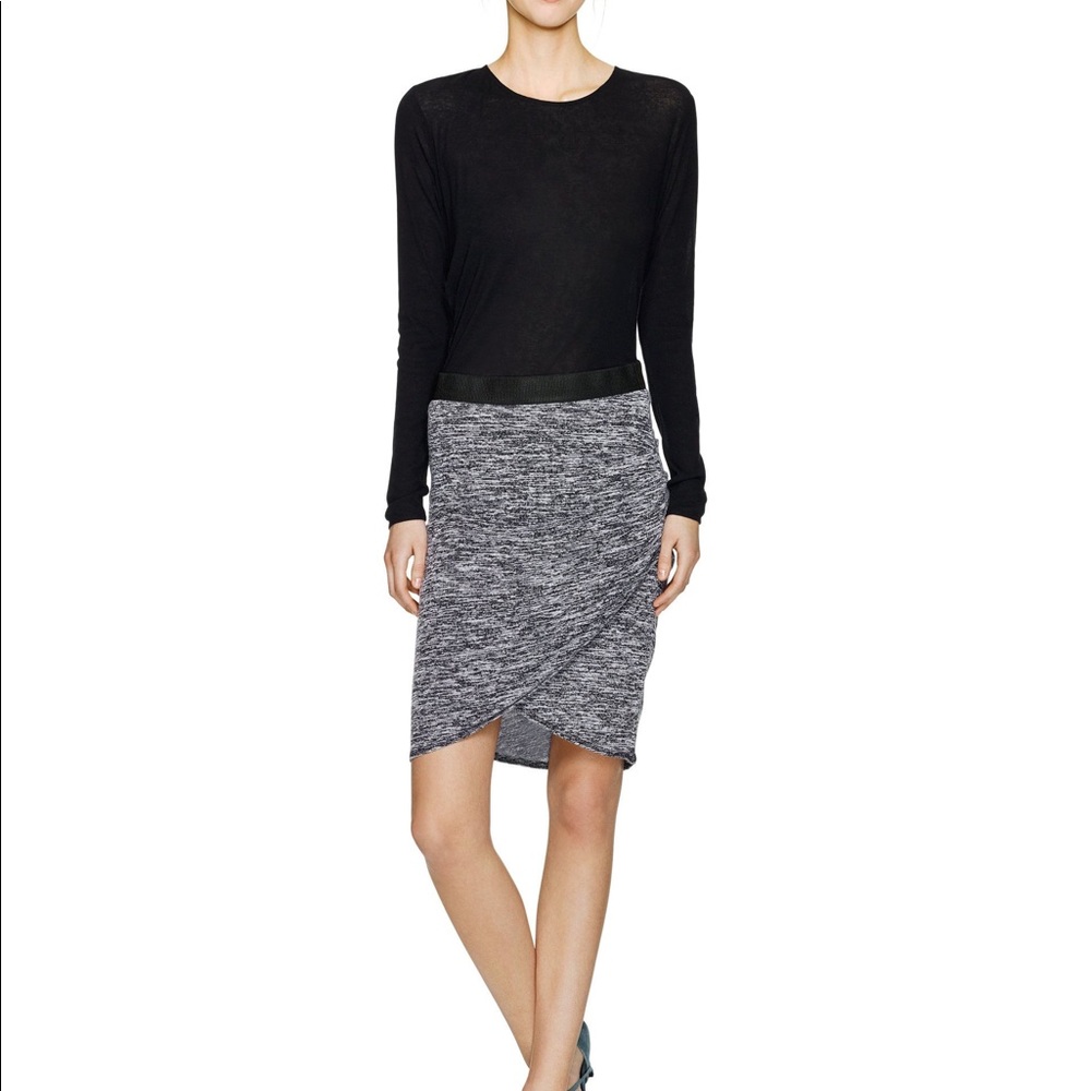 ARITZIA WILFRED FREE Tyra Ruched Skirt - Picture 2 of 9